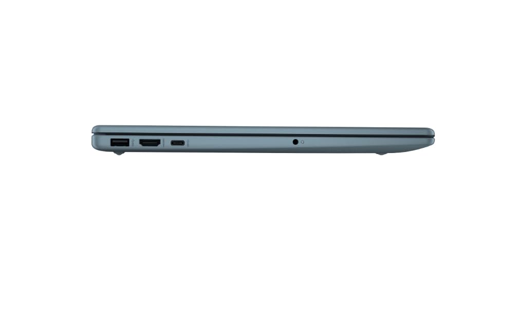 HP 15.6" Business Laptop Computer, 4-Core Intel N200 Processor, Windows 11 Laptop with 1-Year Microsoft Office 365, 4GB RAM 128GB UFS, Numeric Keypad, NLY Earphones, Moonlight Blue