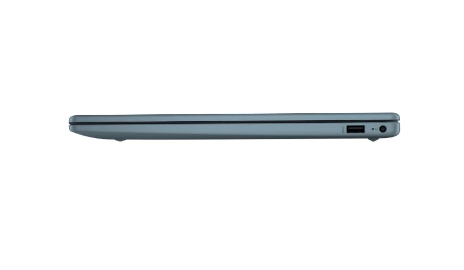 HP 15.6" Business Laptop Computer, 4-Core Intel N200 Processor, Windows 11 Laptop with 1-Year Microsoft Office 365, 16GB RAM 128GB UFS, Numeric Keypad, NLY Earphones, Moonlight Blue