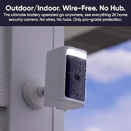 Wyze Battery Cam Pro 2K HDR Wireless Outdoor Indoor Security Camera, 2-Pack