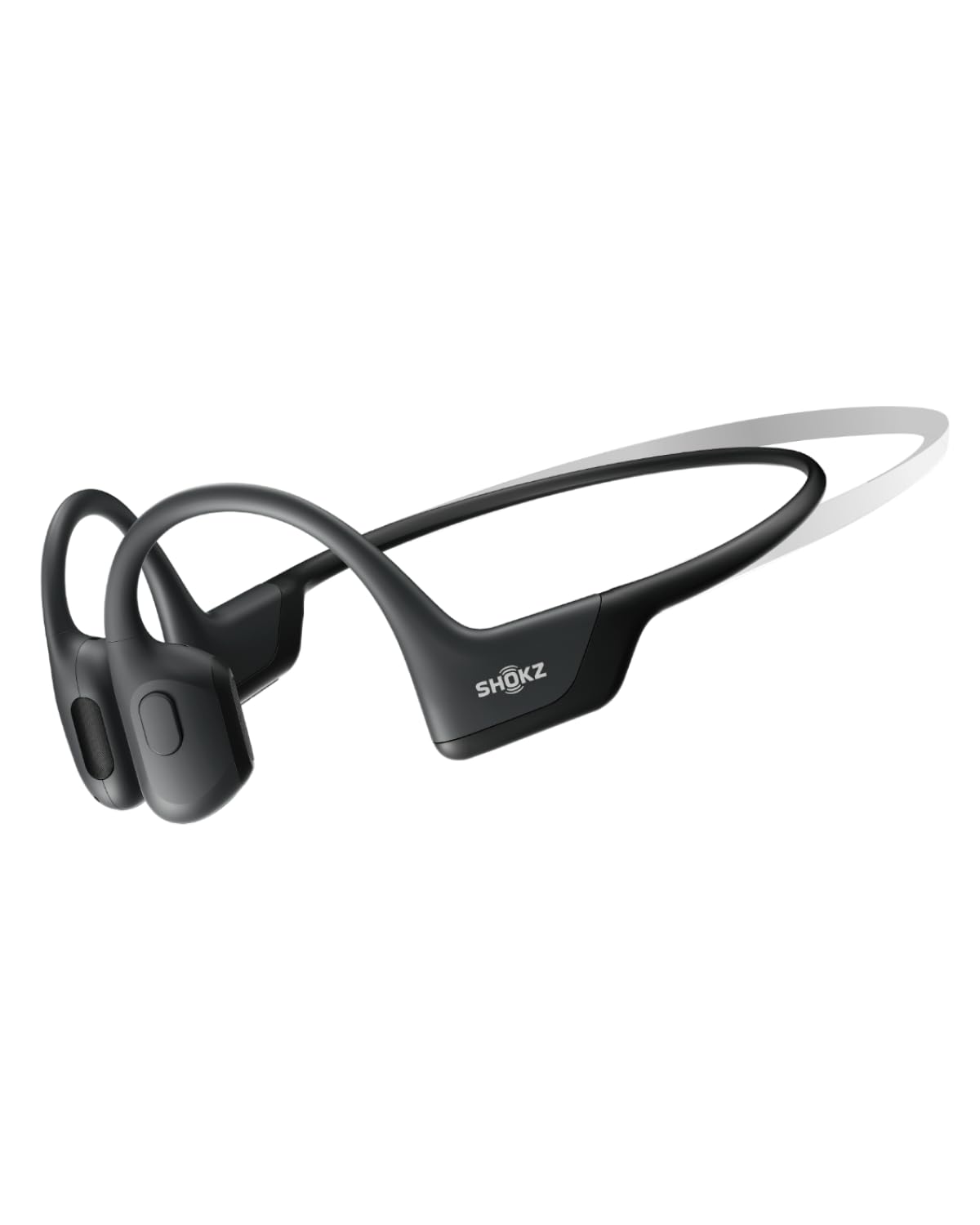 SHOKZ OpenRun Pro - Open-Ear Bluetooth Bone Conduction Sport Headphones - Sweat Resistant Wireless Earphones for Workouts and Running with Premium Deep Base - Built-in Mic, with Hair Band