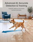 eufy Security Indoor Cam E30 (3-Pack),4K Pet/Baby/Nanny Camera,360° Pan Tilt,AI Auto Tracking,Color Night Vision,Two-Way Audio,AI Human/Pet Detection,Works with HomeKit