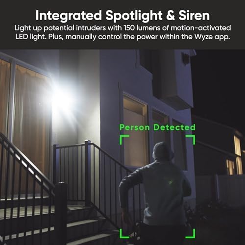 Wyze Battery Cam Pro 2K HDR Wireless Outdoor Indoor Security Camera, 2-Pack