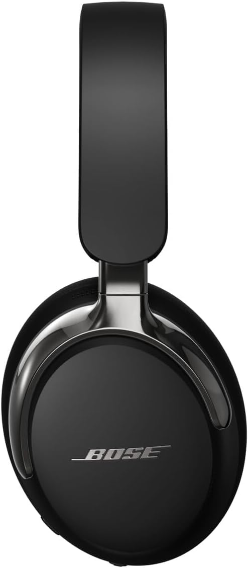 Bose (2nd Gen QuietComfort Ultra Bluetooth Headphones, Wireless Headphones with Spatial Audio, Over Ear Noise Cancelling with Mic, Up to 30 Hours of Play time + 20W Wall Charger (Black)