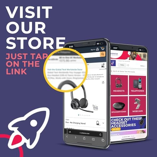 Poly Voyager Legend 50 UC Bluetooth Headset, Charging Case, AI-Powered Noise Cancellation, 4Mic WindSmart Tech, 10-Hr Battery, 98 ft Wireless Range, Multipoint Connectivity, Voice Assistant, GTW Cloth