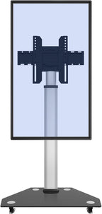 Smart Board JAV Mobile Stand, Four Lockable Wheels, Height Adjustable Portable Stand for Office Classroom