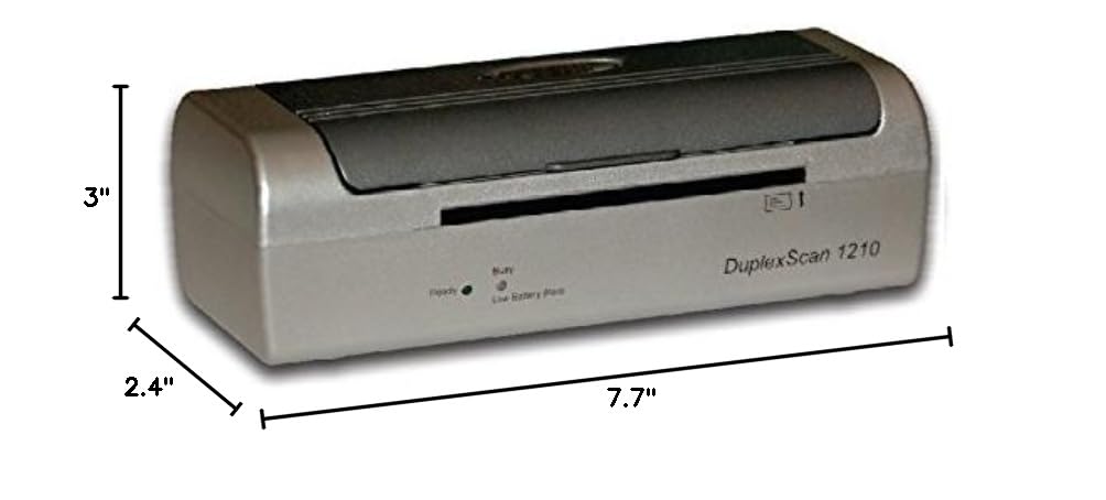Duplex Medical Insurance Card and ID Card Scanner (w/Scan-ID LITE, for Windows)