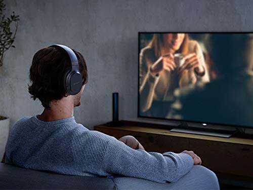 Sony RF400 Wireless Home Theater Headphones for Watching TV WHRF400, Black