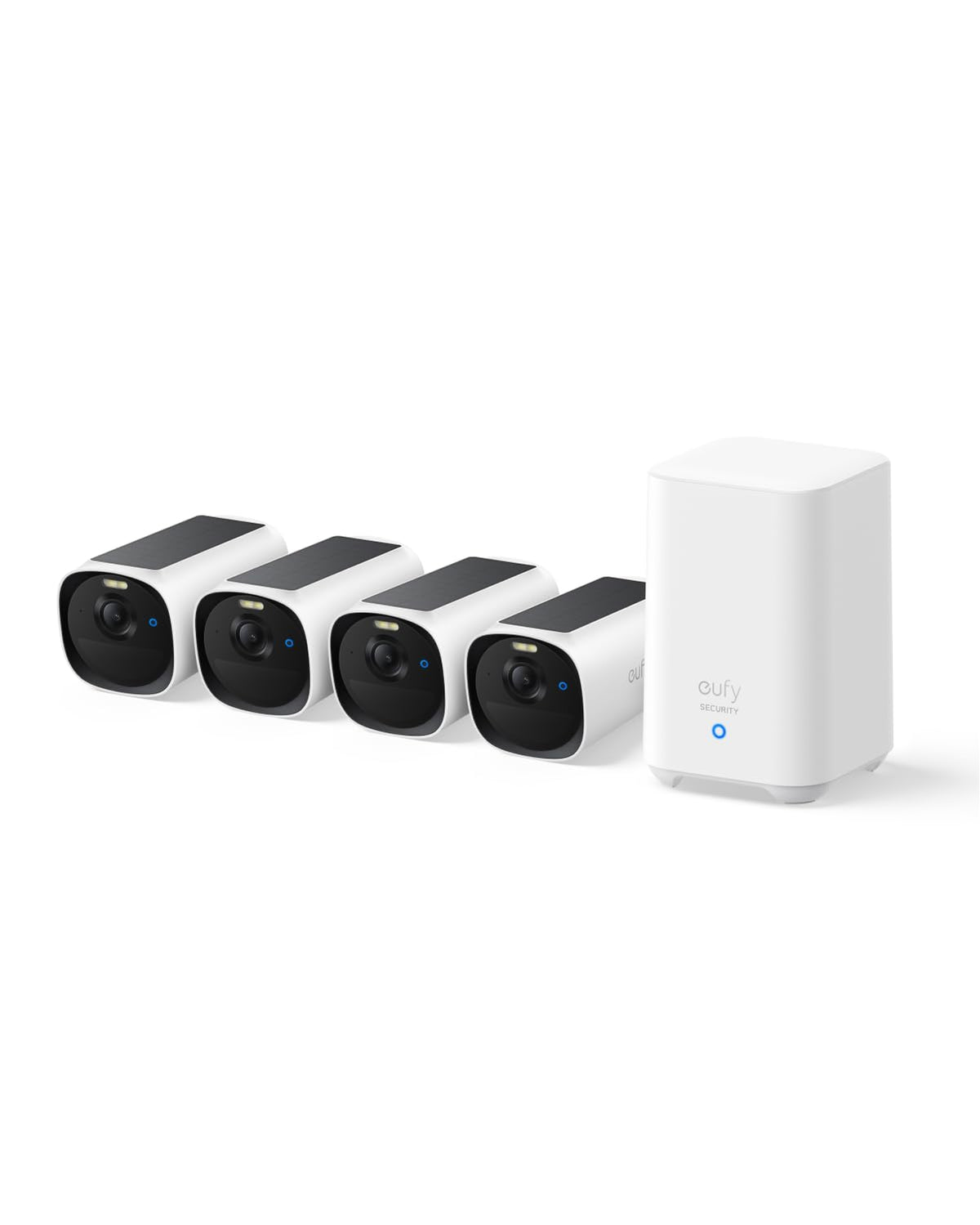 eufy Security eufyCam E40 2-Cam Kit, 2K MaxColor Night Vision，Built-in 16GB