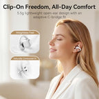 TCL NXTPAPER 70 Pro Phone Bundle with CrystalClip Open Ear Clip-On Earbuds