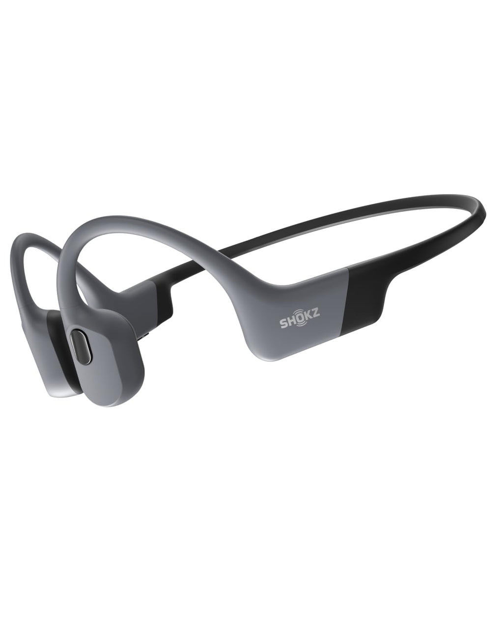 SHOKZ OpenSwim Pro Open-Ear MP3 Headphones, Grey, IP68 Waterproof, 32GB MP3