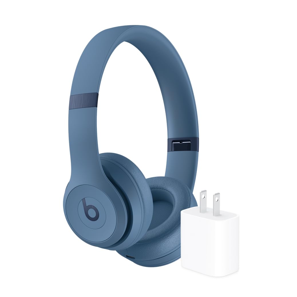 Beats Solo4 with AppleCare+ for Headphones (2 Years) - Slate Blue