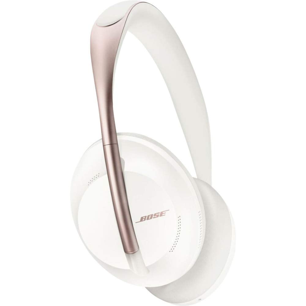 Bose Headphones 700, Noise Cancelling Bluetooth Over-Ear Wireless Headphones with Built-in Microphone for Clear Calls and Alexa Voice Control, Silver Luxe