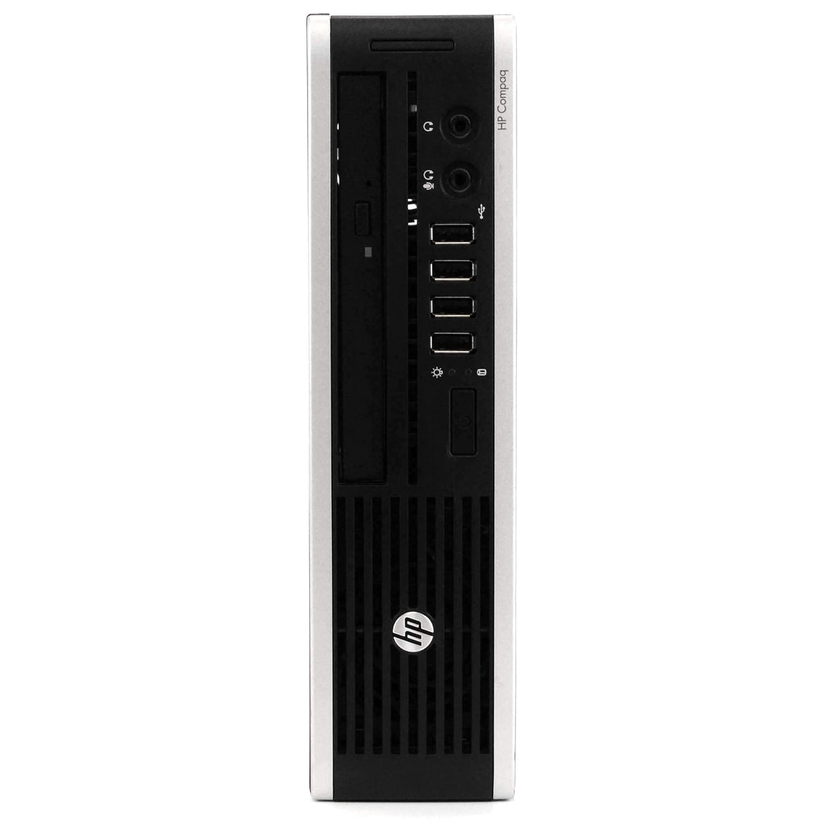 HP Elite 8300 Ultra Small Desktop Computer PC, Intel Quad Core i5, 8GB RAM, 256GB SSD, Windows 10, Microsoft Office 365 Personal, New 16GB Flash Drive, Wireless Keyboard & Mouse, DVD, WiFi (Renewed)