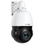 SUNBA 4K PTZ Security Camera Outdoor, 20X Optical Zoom PoE IP Camera with AI Human Tracking, Auto Tracking, Two-Way Audio, 360° Pan 90° Tilt, Dual Power PoE/DC, Smart Night Vision, ONVIF-Compatible