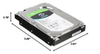 Seagate SkyHawk 2TB Surveillance Internal Hard Drive HDD – 3.5 Inch SATA 6Gb/s 64MB Cache for DVR NVR Security Camera System with Drive Health Management (ST2000VX008)