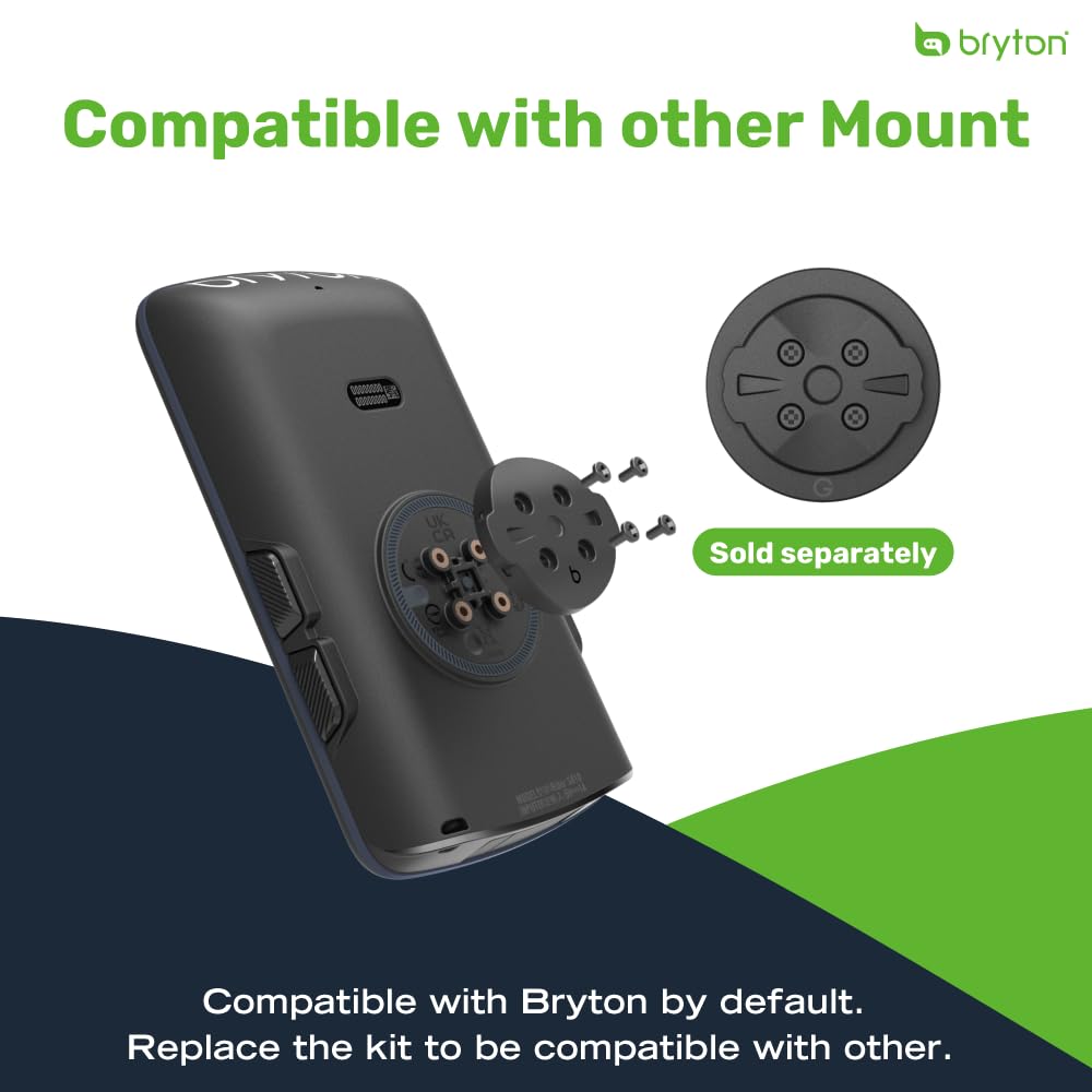 Bryton Rider S810 Sensor Bundle 3.5 Inch Color Touchscreen GPS Bike/Cycling Computer, 50H Battery Life, Offline Maps & Navigation, Advanced Climb Challenge 2.0, Live Tracking