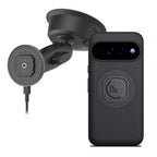 Quad Lock Heavy Duty Suction Car Phone Mount with MAG Phone Case and MAG Wireless Charging Head for Pixel 11 Pro XL