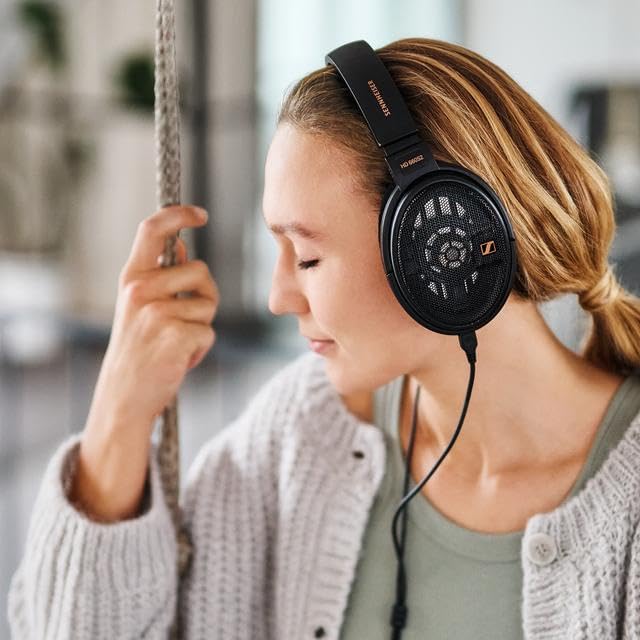 Sennheiser HD 660S2 - Audiophile Open-Back Over Ear Headphones with Deep Bass Extension and Refined Acoustic Performance, Over-Ear Headphones for PC, Music, Gaming, Podcasts, Premium Black