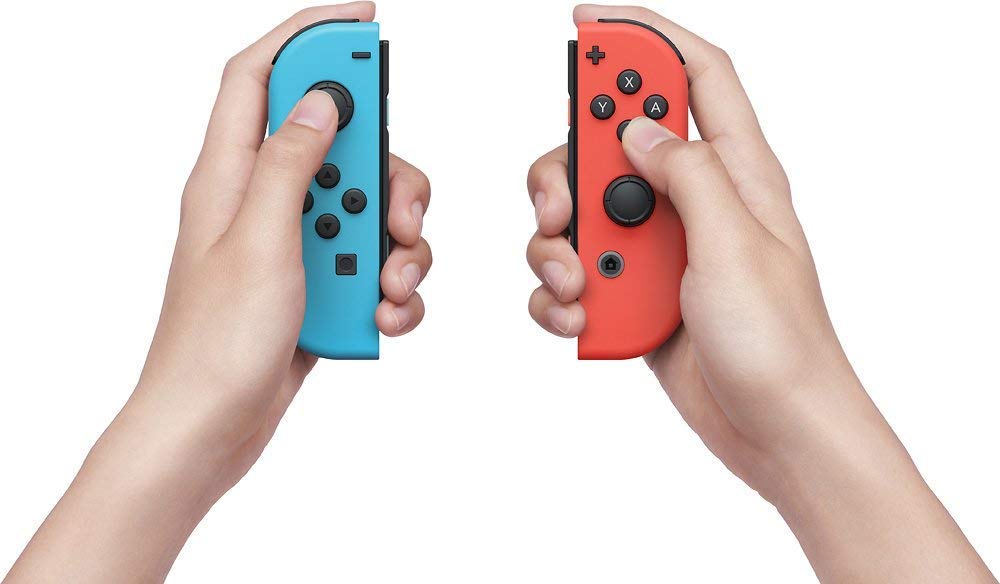 Nintendo Switch 32GB Console - Neon Red/Neon Blue Joy-Con (Renewed)