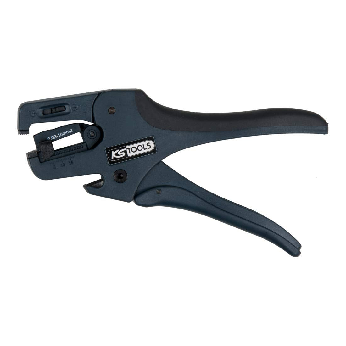 Self regulating wire stripper, 0.02-10mm