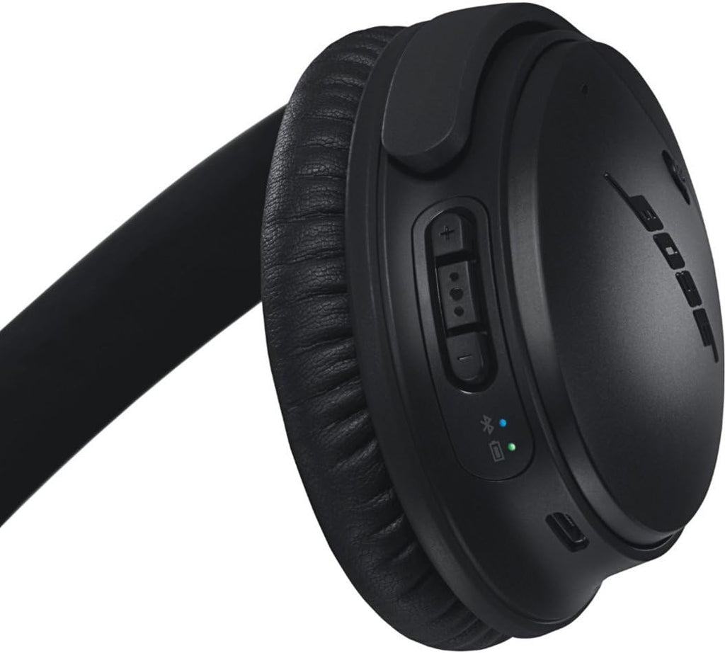 Bose QuietComfort 35 (Series II) Wireless Headphones, Noise Cancelling - Black (Renewed)