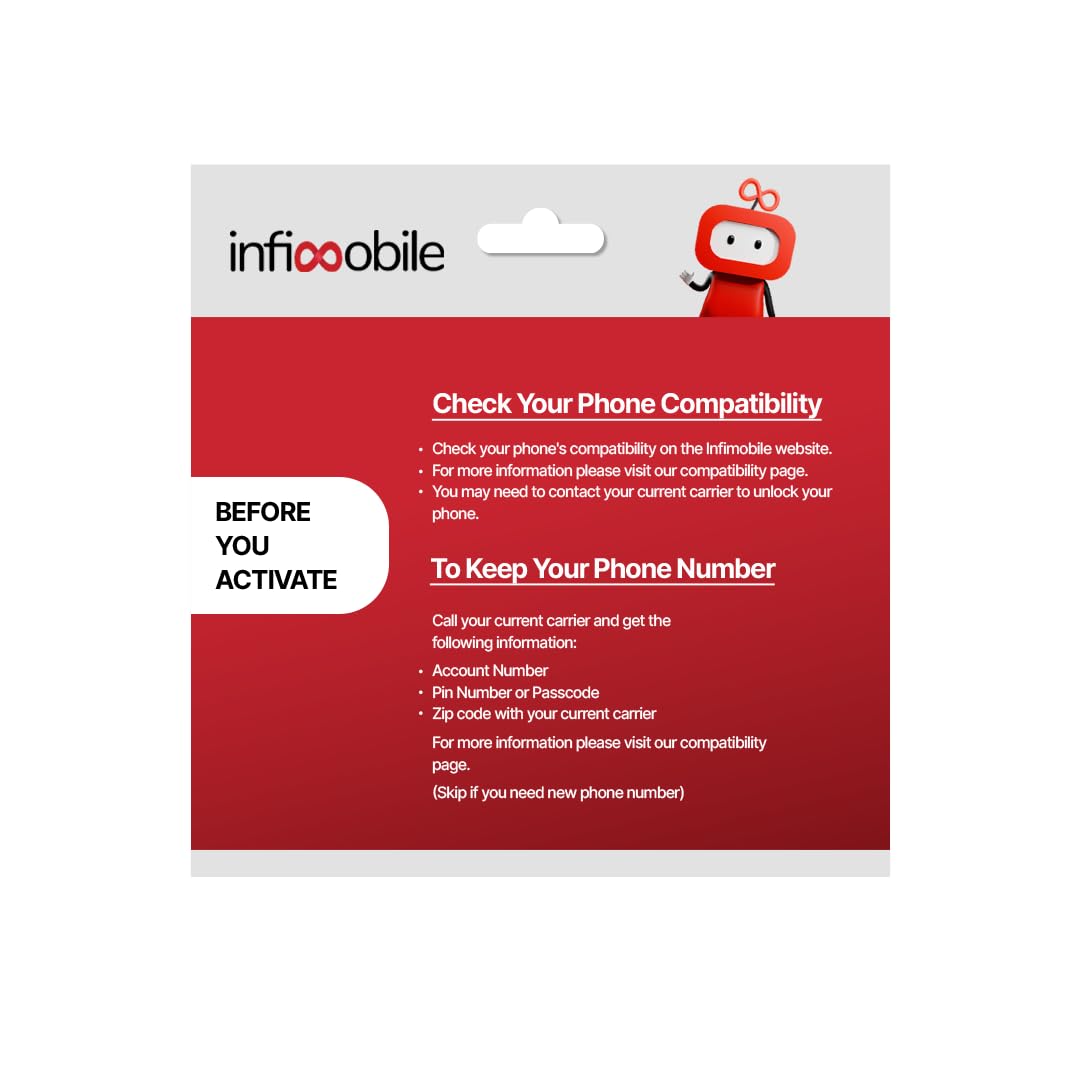 Prepaid Unlimited Plan: 12 Months 15GB High-Speed Data Per Month Unlimited Data Talk & Text Prepaid Plan Service SIM Card Nationwide Coverage 4G, 5G Network : Cell Phones & Accessories