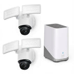 eufy Security Floodlight Camera E340, Dual-Lens, 360° Coverage, 8X Zoom