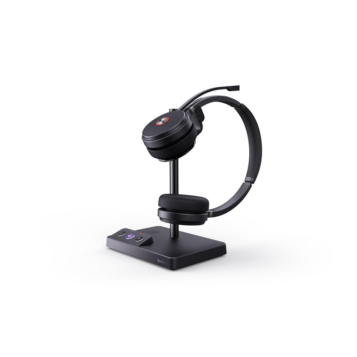 Yealink WH62 Dual Wireless Bluetooth Over Ear Headset for Office, Bundle with Cam 313 2MP Webcam, MK540 Wireless Keyboard and Mouse, Gel Wrist & Mouse Pad, Mini Speaker, Pack of 2