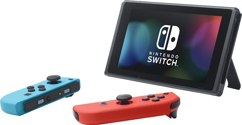 Nintendo Switch 32GB Console - Neon Red/Neon Blue Joy-Con (Renewed)