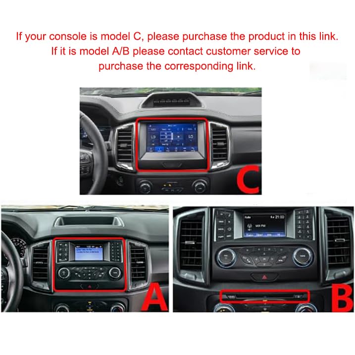 13 inch 2K Touch Screen Android Radio for 【Ford Ranger 2015-2020】 Car Stereo Replace GPS Navigation Upgrade Head Unit Video Multimedia Player Wireless Carplay