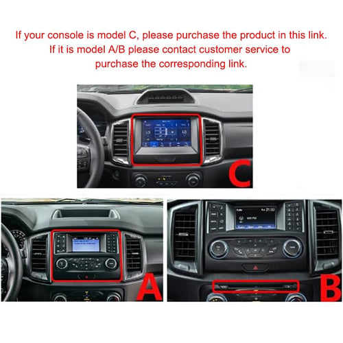 13 inch 2K Touch Screen Android Radio for 【Ford Ranger 2015-2020】 Car Stereo Replace GPS Navigation Upgrade Head Unit Video Multimedia Player Wireless Carplay