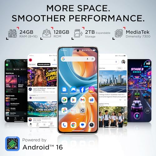 TCL NXTPAPER 70 Pro Phone Bundle with CrystalClip Open Ear Clip-On Earbuds