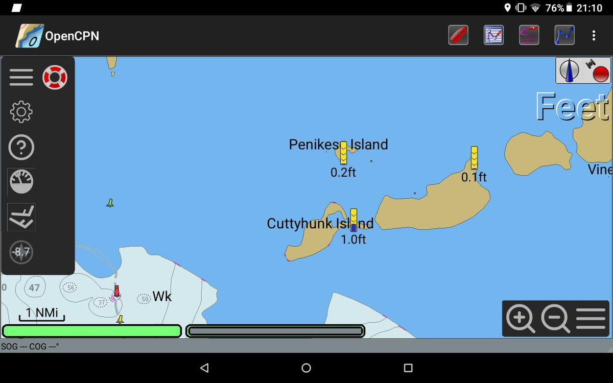 Dolphin 11 Inch Marine GPS Chartplotter Tablet with Free US Maps