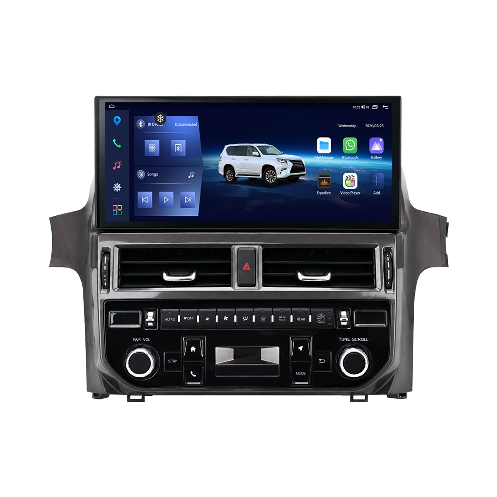 Android Car Stereo Radio for Lexus GX400/GX460 2010-2021 (8+256GB)