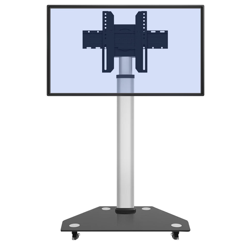 Smart Board JAV Mobile Stand, Four Lockable Wheels, Height Adjustable Portable Stand for Office Classroom