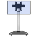 Smart Board JAV Mobile Stand, Four Lockable Wheels, Height Adjustable Portable Stand for Office Classroom