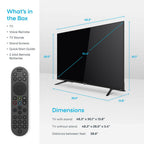Element E550AE55CG 55 inch Class Revolution Series 4K UHD HDR LED Smart Xumo TV