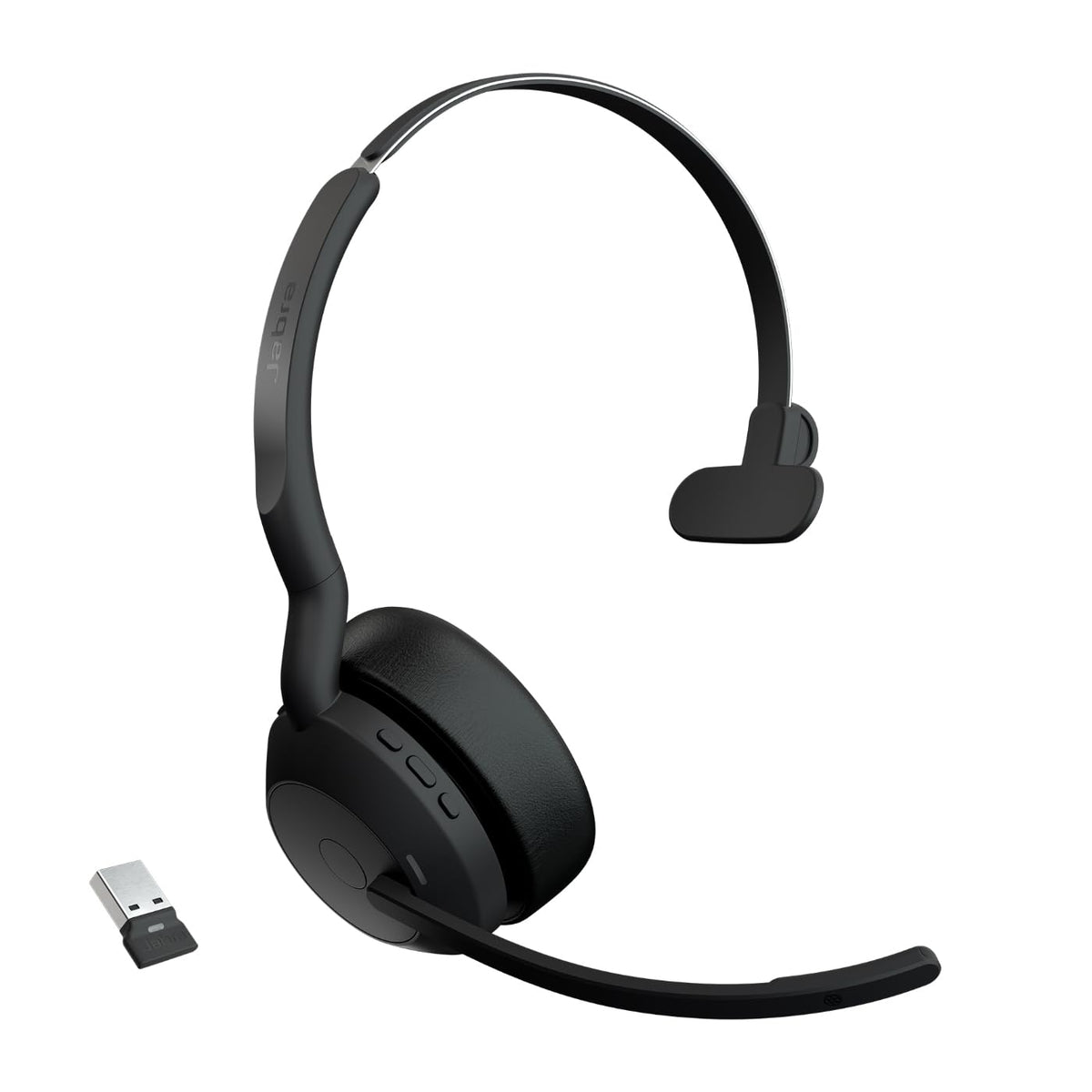 Jabra Evolve2 55 Stereo Wireless Headset with ANC, Black