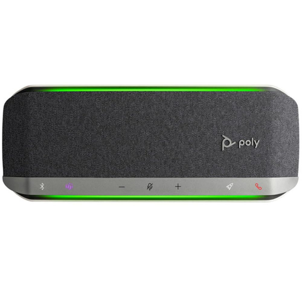 Poly Sync 40 Smart Speakerphone (Plantronics) - Flexible Workspaces - Connect to PC/Mac via USB-A or USB-C and Smartphones via Bluetooth - Works with Teams, Zoom – Amazon Exclusive