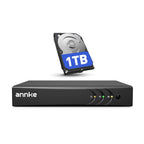 ANNKE 8CH 3K Lite H.265+ Security Digital Video Recorder, 1TB Hard Drive
