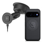 Quad Lock Heavy Duty Suction Car Phone Mount with MAG Phone Case and MAG Wireless Charging Head for Pixel 11 Pro XL