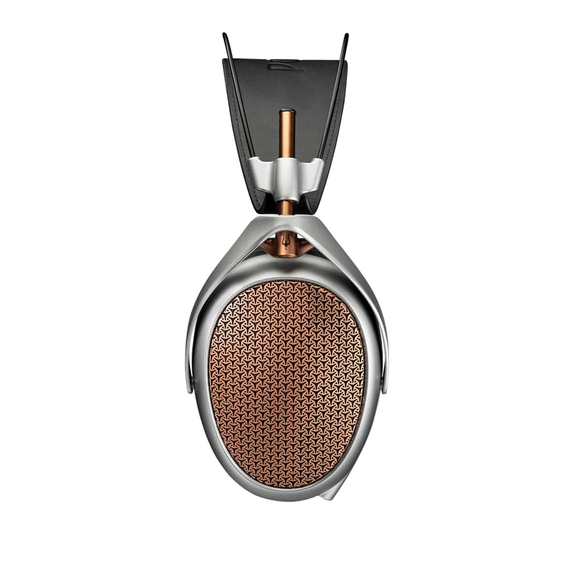 MEZE AUDIO Poet | Wired Over-Ear Planar Magnetic Open-Back Headphones for Audiophiles | Acoustic Metamaterial Tuning System | Detachable Magnetic Earpads | Premium Braided Cable Included (Renewed)
