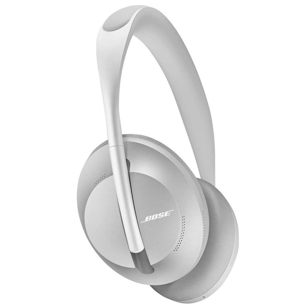 Bose Headphones 700, Noise Cancelling Bluetooth Over-Ear Wireless Headphones with Built-in Microphone for Clear Calls and Alexa Voice Control, Silver Luxe