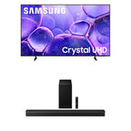 Samsung 43-Inch Class Crystal UHD U8000F 4K Smart TV (2025 Model) Endless Free Content, Processor, MetalStream Design, Knox Security, Alexa Built-in