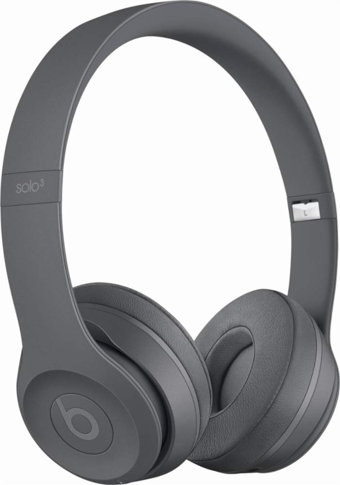 Beats by Dr. Dre - Beats Solo3 Wireless On-Ear Headphones - Silver (Renewed)