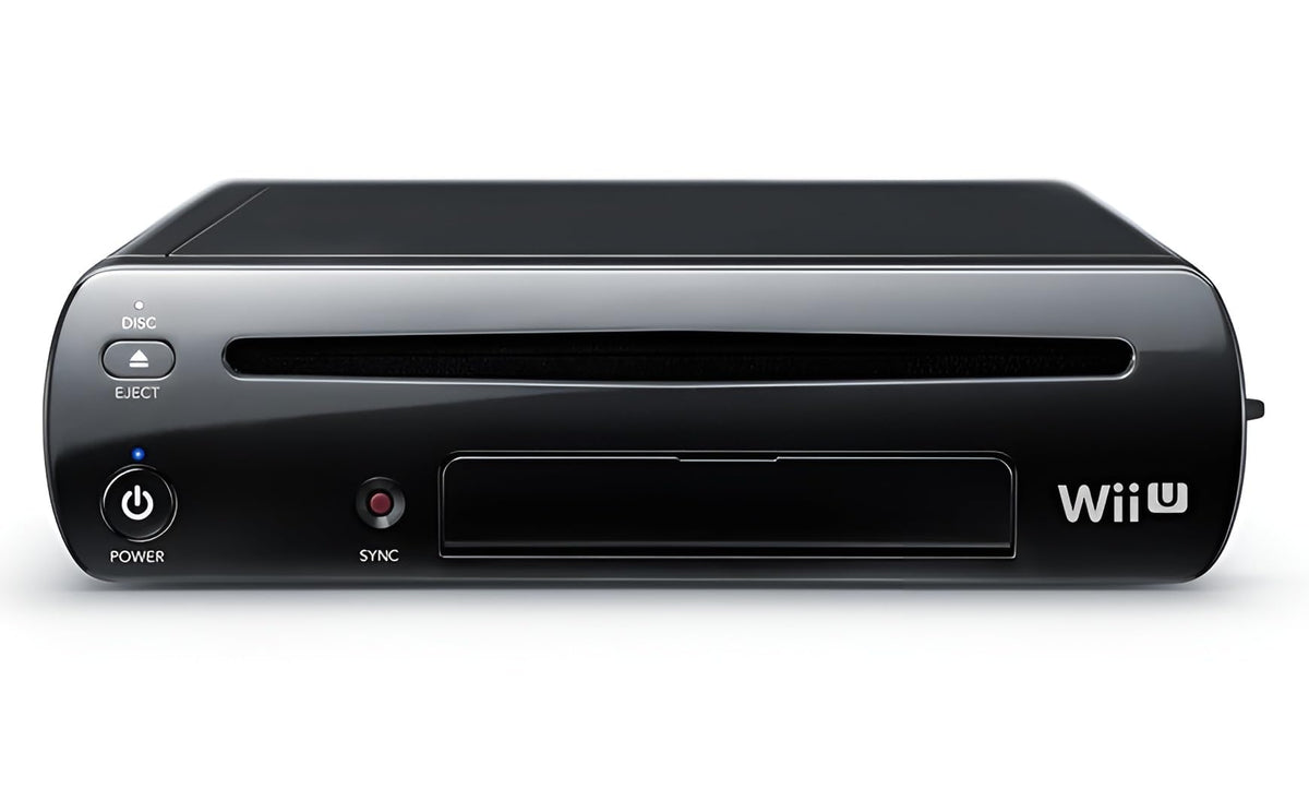 Nintendo Wii U Console - Black Deluxe Set