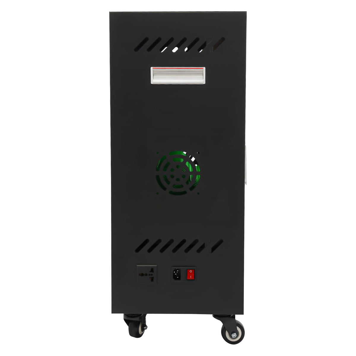 40 Slots USB Charging Station Cabinet, Cell Phones Charging Station, Rechargeable Cellphone Locker Storage Charging Station,Multi Device Charging Cabinet with Lock & Wheels (30slots Black)