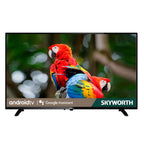 Skyworth 24-Inch Portable Smart TV with Protective Case, Battery Powered Outdoor TV, 1080P FHD, Google TV, HDR10, Dolby Audio, Chromecast, Ideal for Soccer, Sports, Football Game Day Bundle