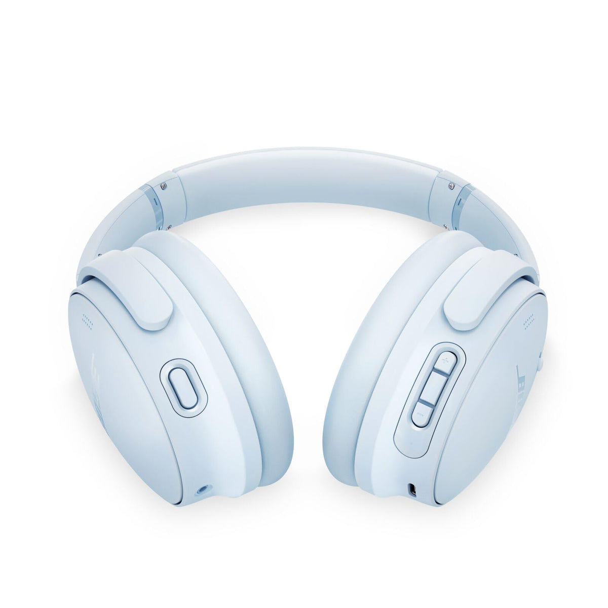 Bose QuietComfort Headphones - Wireless Bluetooth Headphones, Active Over Ear Noise Cancelling and Mic, USB-C Charging, Deep Bass, Up to 24 Hours of Playtime, Ice Blue - Limited Edition Color