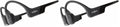 SHOKZ OpenRun, Bone Conduction Headphones,Open-Ear Bluetooth Wireless Sport Headphones for Running & Workout,Sweat Resistant, Long 8H Playtime,Mic,Hair Band-Standard-Blue (Pack of 2)
